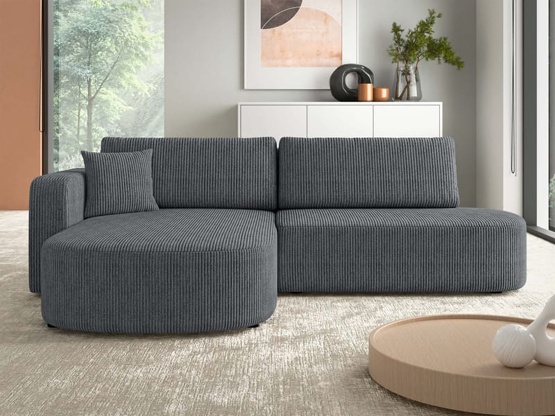 hjørnesofa NO_BRAND Hjørnesofa ZERTE Poso 22 Venstre - Møbler - Sofaer - Sovesofaer - Hjørnesovesofa