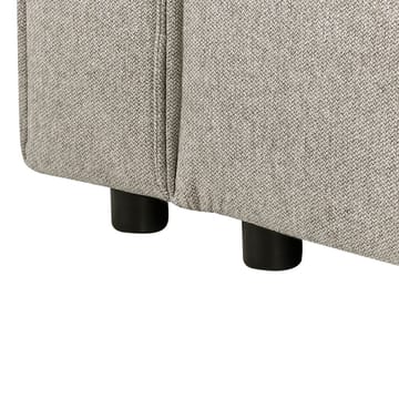 Hjørnesofa Romedal II - Beige, svart/Høyrevendt - Møbler - Sofaer - Sovesofaer - Hjørnesovesofa