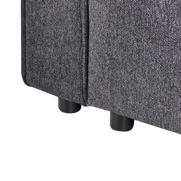 Hjørnesofa Romedal II - Grå, svart/ Venstrevendt - Møbler - Sofaer - Sovesofaer - Hjørnesovesofa