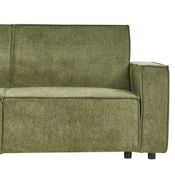 Hjørnesofa Romedal II - Grønn, Svart/Høyrevendt - Møbler - Sofaer - Sovesofaer - Hjørnesovesofa