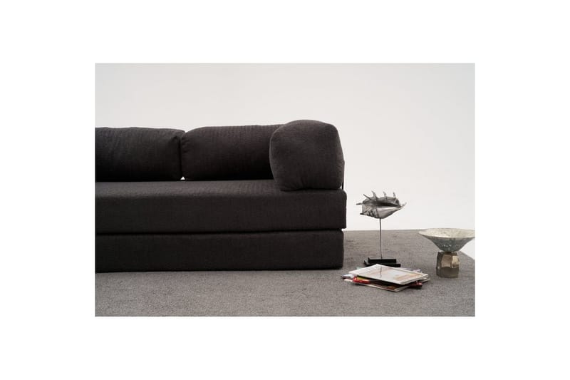 Hjørnesofa Selorbury Trippel Antrasitt - Antrasitt - Møbler - Sofaer - Sovesofaer - Hjørnesovesofa