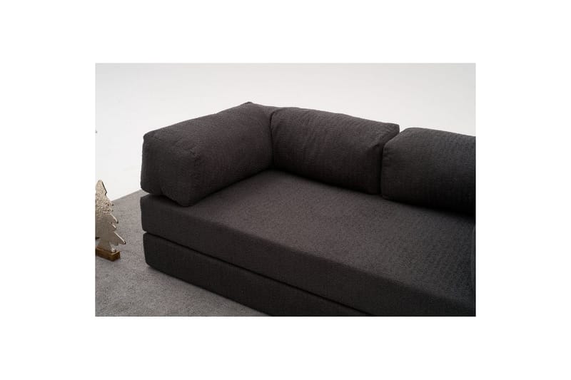 Hjørnesofa Selorbury Trippel Antrasitt - Antrasitt - Møbler - Sofaer - Sovesofaer - Hjørnesovesofa