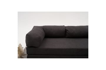 Hjørnesofa Selorbury Trippel Antrasitt - Antrasitt - Møbler - Sofaer - Sovesofaer - Hjørnesovesofa