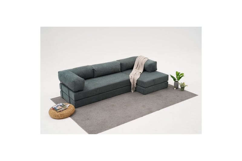 Hjørnesofa Selorbury Trippel Grønn - Grønn - Møbler - Sofaer - Sovesofaer - Hjørnesovesofa