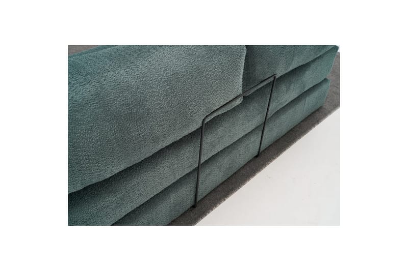 Hjørnesofa Selorbury Trippel Grønn - Grønn - Møbler - Sofaer - Sovesofaer - Hjørnesovesofa