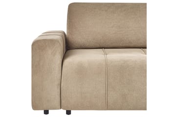 Hjørnesofa til venstre Venstrevendt Innvik - Brun, 213x156 cm - Møbler - Sofaer - Sovesofaer - Sovesofa divan