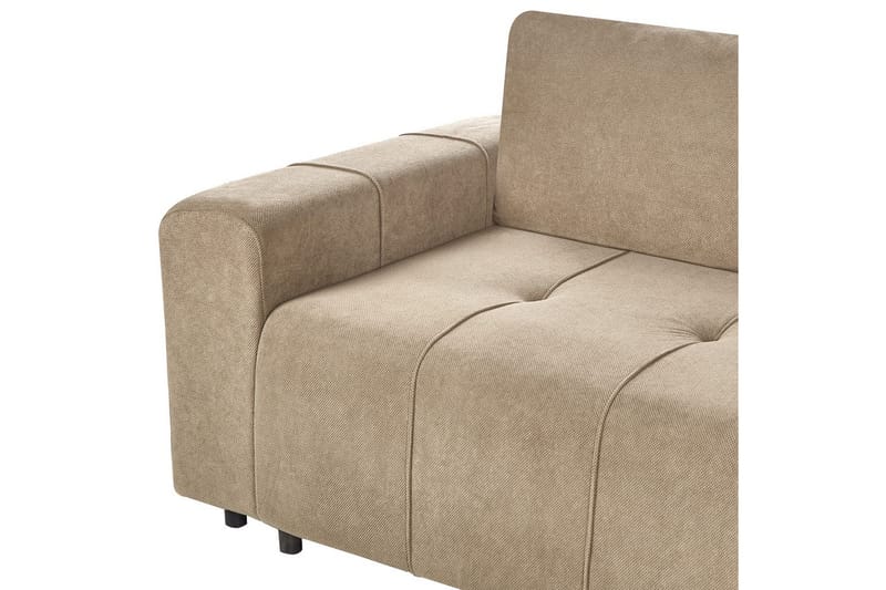 Hjørnesofa til venstre Venstrevendt Innvik - Brun, 213x156 cm - Møbler - Sofaer - Sovesofaer - Sovesofa divan