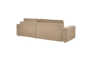 Hjørnesofa til venstre Venstrevendt Innvik - Brun, 213x156 cm - Møbler - Sofaer - Sovesofaer - Sovesofa divan