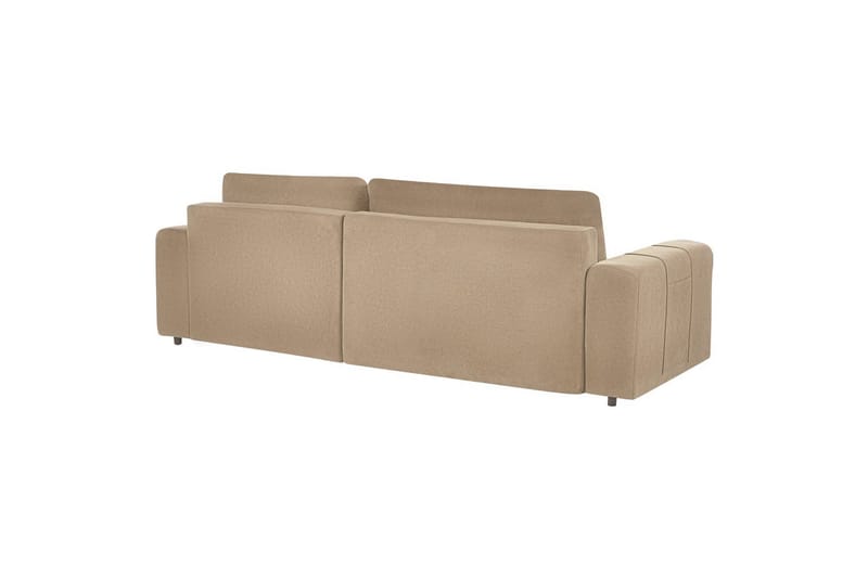 Hjørnesofa til venstre Venstrevendt Innvik - Brun, 213x156 cm - Møbler - Sofaer - Sovesofaer - Sovesofa divan