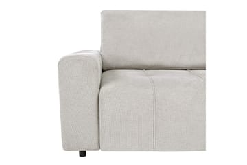 Hjørnesofa til venstre Venstrevendt Innvik - Grå, 213x156 cm - Møbler - Sofaer - Sovesofaer - Sovesofa divan