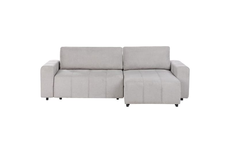 Hjørnesofa til venstre Venstrevendt Innvik - Grå, 213x156 cm - Møbler - Sofaer - Sovesofaer - Sovesofa divan