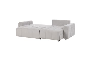 Hjørnesofa til venstre Venstrevendt Innvik - Grå, 213x156 cm - Møbler - Sofaer - Sovesofaer - Sovesofa divan