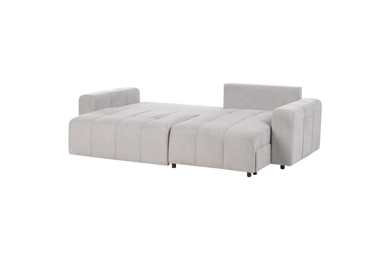 Hjørnesofa til venstre Venstrevendt Innvik - Grå, 213x156 cm - Møbler - Sofaer - Sovesofaer - Sovesofa divan