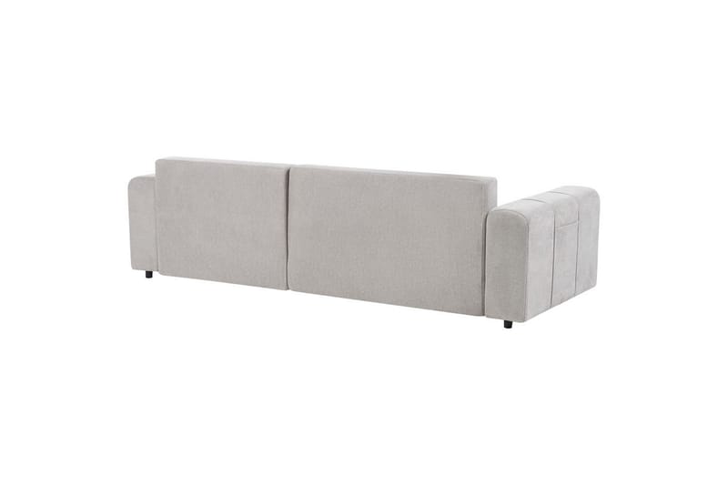 Hjørnesofa til venstre Venstrevendt Innvik - Grå, 213x156 cm - Møbler - Sofaer - Sovesofaer - Sovesofa divan