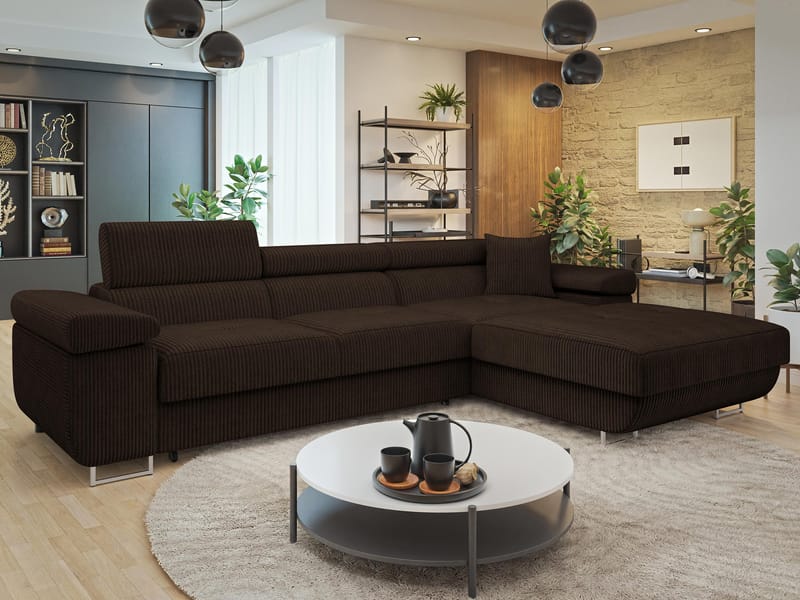 hjørnesofa Torezio Poso 06 Høyrevendt - Møbler - Sofaer - Sovesofaer - Hjørnesovesofa