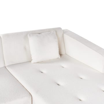 Hjørnesofa Vadso - Hvit, lyst tre/Venstrevendt - Møbler - Sofaer - Sovesofaer - Hjørnesovesofa