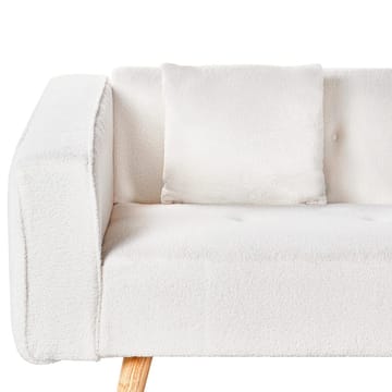 Hjørnesofa Vadso - Hvit, lyst tre/Venstrevendt - Møbler - Sofaer - Sovesofaer - Hjørnesovesofa