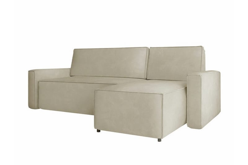 3-seters Hjørnesovesofa Bandon - Beige - Hjørnesovesofa