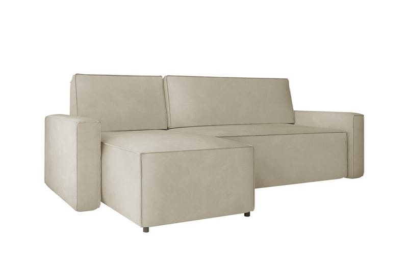 3-seters Hjørnesovesofa Bandon - Beige - Hjørnesovesofa