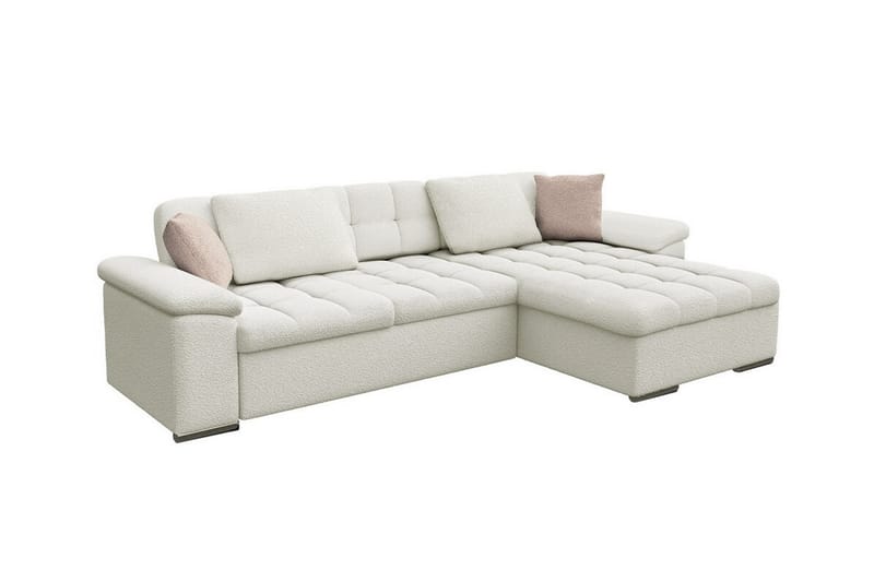 3-seters Hjørnesovesofa Camior - Beige/Lys Beige - Hjørnesovesofa