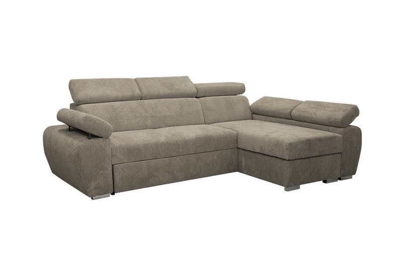 3-seters Hjørnesovesofa Denegal - Beige - Hjørnesovesofa