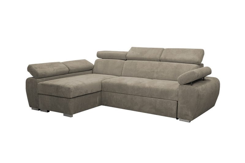 3-seters Hjørnesovesofa Denegal - Beige - Hjørnesovesofa