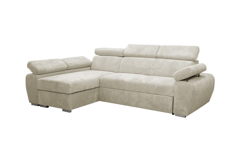 3-seters Hjørnesovesofa Denegal - Beige/Lys Beige - Hjørnesovesofa