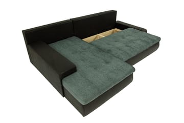 3-seters Hjørnesovesofa - Grønn - Møbler - Sofaer - Sovesofaer - Sovesofa divan