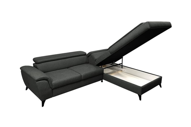 3-seters Hjørnesovesofa Graystone - Beige - Møbler - Sofaer - Sovesofaer - Langsgående sovesofa