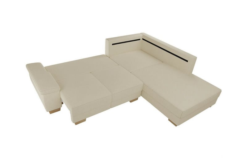 3-seters Hjørnesovesofa Graystone - Beige - Hjørnesovesofa