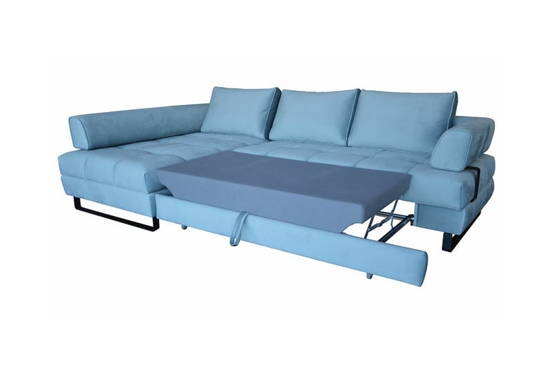 3-seters Hjørnesovesofa Graystone - Cream - Møbler - Sofaer - Sovesofaer - Hjørnesovesofa