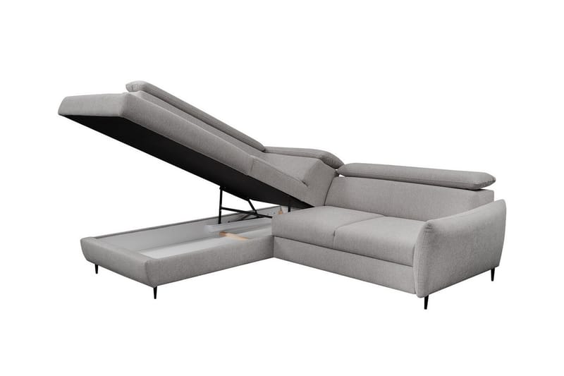 3-seters Hjørnesovesofa Graystone - Oransje - Møbler - Sofaer - Sovesofaer - Langsgående sovesofa