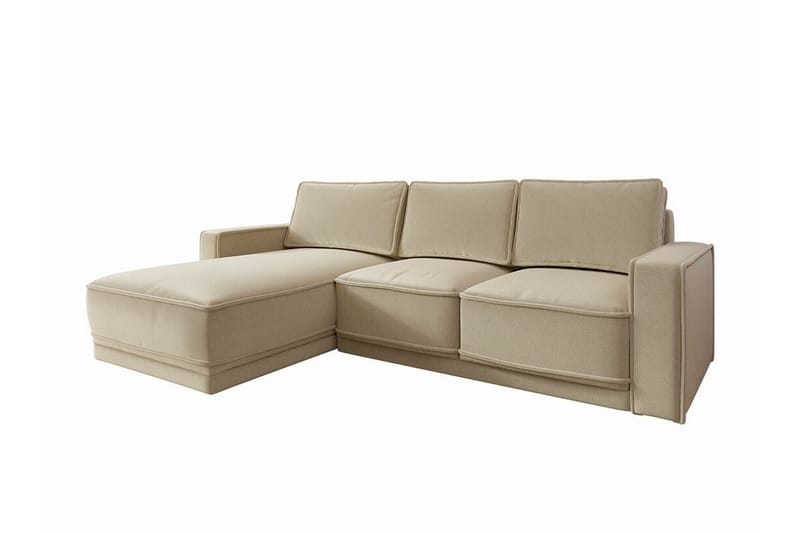 3-seters Hjørnesovesofa Kintore - Cream - Hjørnesovesofa