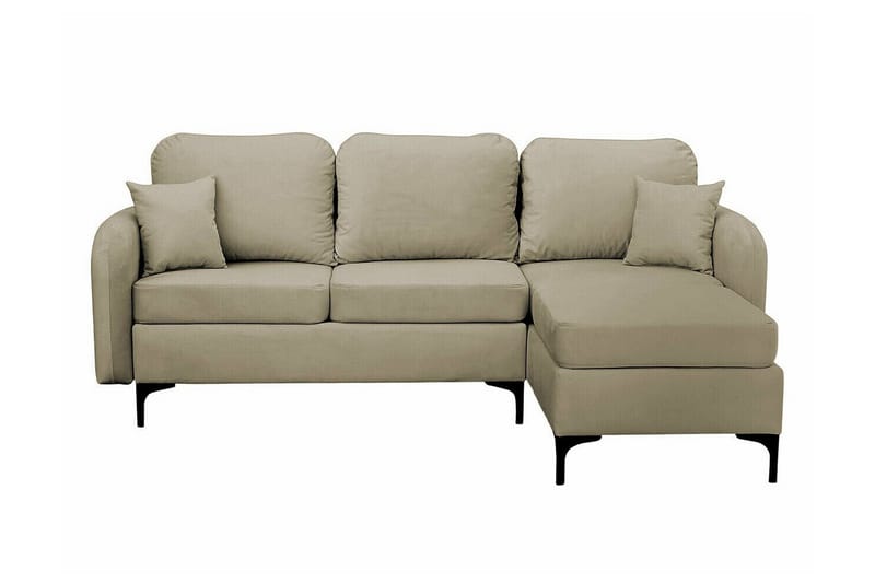 3-seters Hjørnesovesofa Knocklong - Beige - Hjørnesovesofa