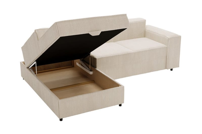 3-seters Hjørnesovesofa Knocklong - Beige - Hjørnesovesofa