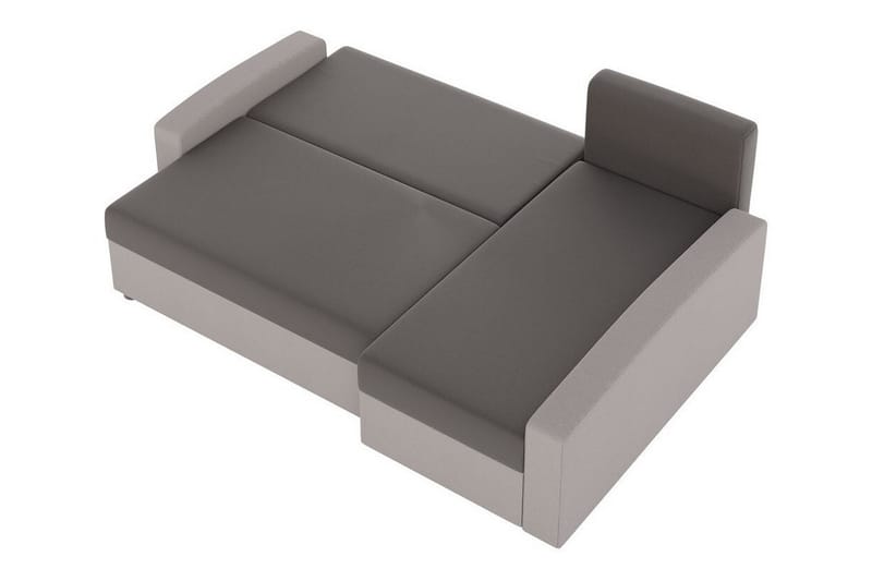 3-seters Hjørnesovesofa Midfeld - Beige/Brun - Hjørnesovesofa