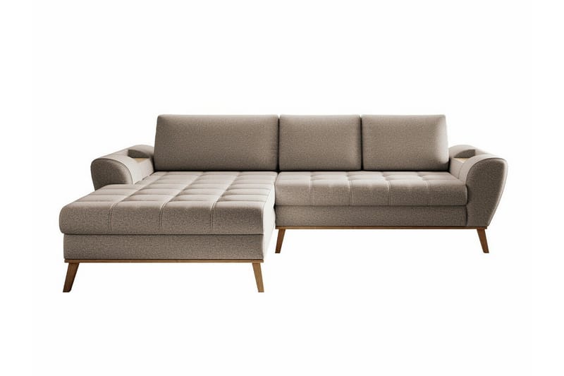 3-seters Hjørnesovesofa Rathkeale - Beige - Hjørnesovesofa