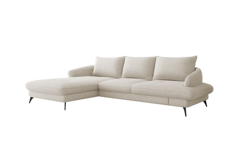 3-seters Hjørnesovesofa Telford - Beige - Hjørnesovesofa