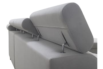 3-seters Hjørnesovesofa Torretta Høyre - Hvit - Møbler - Sofaer - Sovesofaer - Hjørnesovesofa