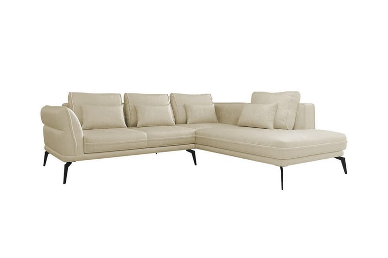 4-seters Hjørnesovesofa Graystone - Beige - Hjørnesovesofa