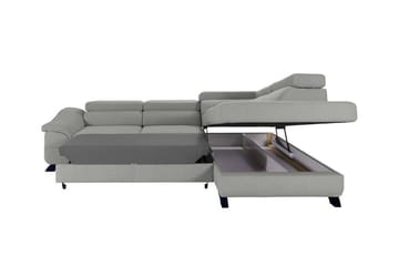 4-seters Hjørnesovesofa Graystone - Brun - Møbler - Sofaer - Sovesofaer - Langsgående sovesofa