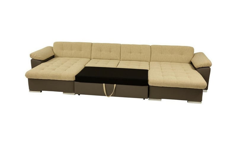 4-seters Hjørnesovesofa Kintore - Beige - Hjørnesovesofa