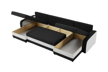 4-seters Hjørnesovesofa Kintore - Mørkeblå - Møbler - Sofaer - Sovesofaer - Hjørnesovesofa