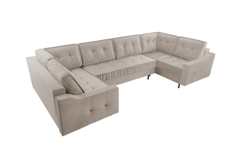 5-seters Hjørnesofa Tregaron - Beige - Hjørnesovesofa