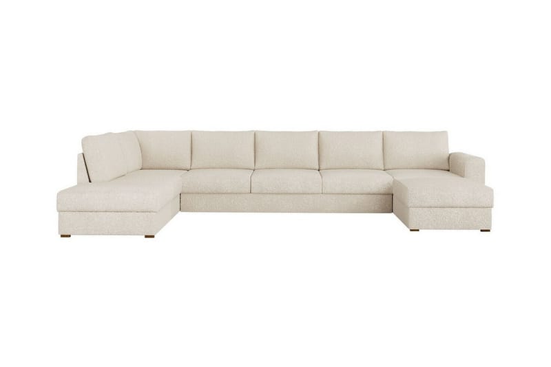 6-seters Hjørnesofa Kintore - Beige/Lys Beige - Hjørnesovesofa