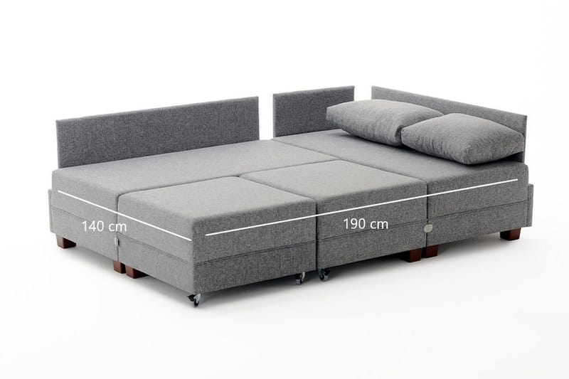 Algeria Sovesofa Venstre - Møbler - Sofaer - Sovesofaer - Hjørnesovesofa