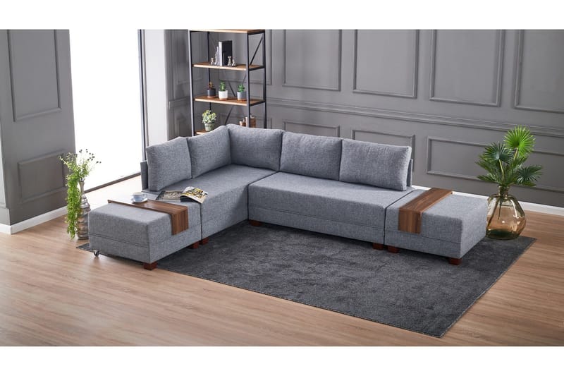 Algeria Sovesofa Venstre - Møbler - Sofaer - Sovesofaer - Hjørnesovesofa