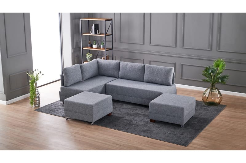 Algeria Sovesofa Venstre - Møbler - Sofaer - Sovesofaer - Hjørnesovesofa