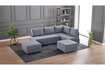 Algerie Hjørnesovesofa Høyre - Møbler - Sofaer - Sovesofaer - Hjørnesovesofa