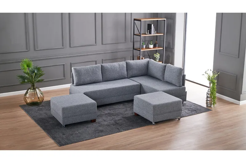 Algerie Hjørnesovesofa Høyre - Møbler - Sofaer - Sovesofaer - Hjørnesovesofa
